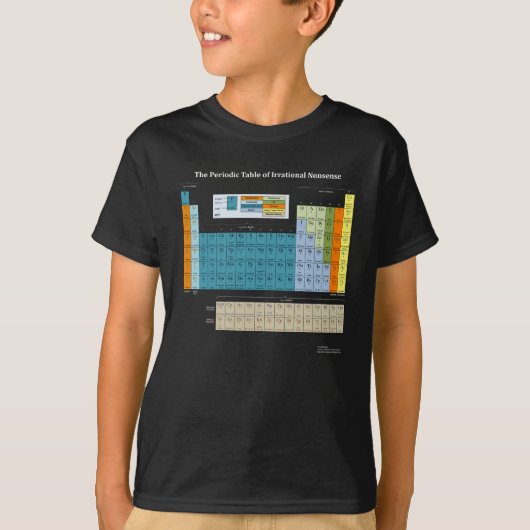 ナンセンスなTシャツの定期的な表 Tシャツ (正面)