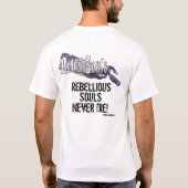 ナンセンスのアプローチ無しを用いる自由な精神のため Tシャツ (裏面)