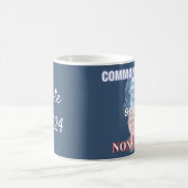 ナンセンス投票に対する常識2024 コーヒーマグカップ (中央)