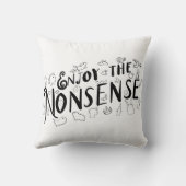 ナンセンス楽しむ クッション (裏面)