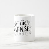 ナンセンス楽しむ コーヒーマグカップ (中央)