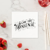 ナンセンス楽しむ スタンダードカクテルナプキン (インサイチュ)