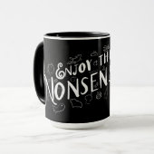 ナンセンス楽しむ マグカップ (正面左)