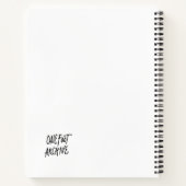 ナンセンスBotanyノートブック ノートブック (裏面)