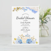 ナンタケットのブライズシャワー、結婚式の招待状 招待状 (スタンド正面)