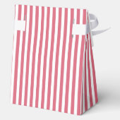 ナンタケットの赤と白のパーティーフェイバーボックス フェイバーボックス (裏面)