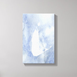 ナンタケットウォーターカラーキャンバス キャンバスプリント