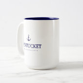 ナンタケットコーヒーマグ ツートーンマグカップ (正面左)