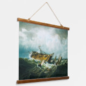 ナンタケットタペストリーの難破船 吊り下げ型タペストリー (傾斜あり)