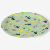 ナンタケットダフォディルウィークエンド紙プレート ペーパープレート (アングル)