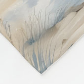 ナンタケットデザインビーチアートブランケット フリースブランケット (角)