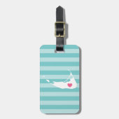 ナンタケットハート | ホームタウン ラゲッジタグ (正面縦)