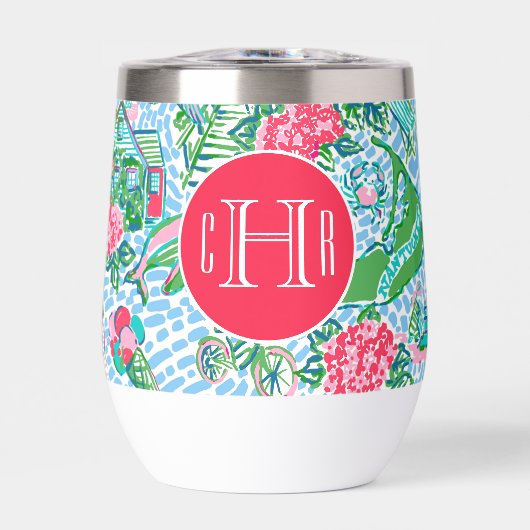 ナンタケットパ名門私立校風のームビーチプリントモノグラムの (正面)