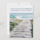 ナンタケットビーチ結婚エロプス発表 招待状 (裏面)