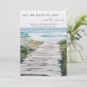 ナンタケットビーチ結婚エロプス発表 招待状 (スタンド正面)