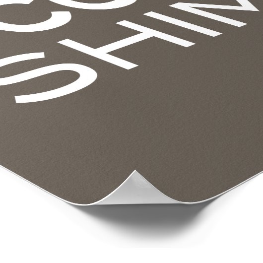 ナンタケットプレイスはっきりしたポモダンスター ポスター (角)