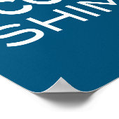 ナンタケットプレイスはっきりしたポモダンスター ポスター (角)