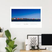 ナンタケットレインボーフリートポスター ポスター (ホームオフィス)