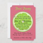 ナンタケットレッド&ライムフィエスタカクテルパーティー 招待状 (正面)