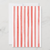 ナンタケットレッドACK結婚式招待状 招待状 (裏面)