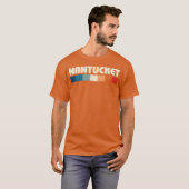 ナンタケット島の80年代スタイルの友達 Tシャツ (正面フル)