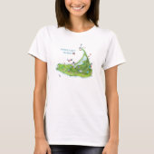 ナンタケット島マップ Tシャツ (正面)