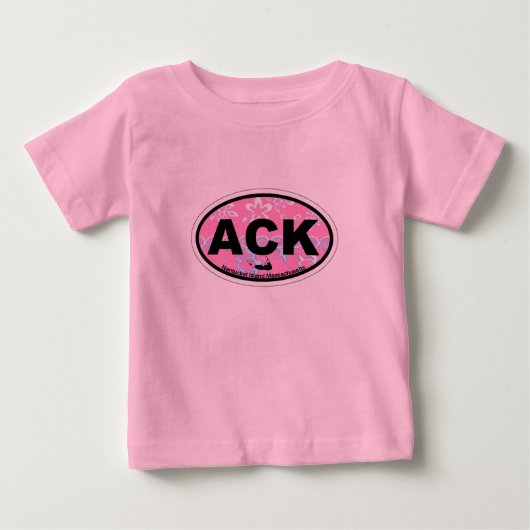 ナンタケット島。 ベビーTシャツ (正面)