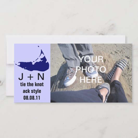 ナンタケット日付を保存 セーブザデート (正面)