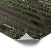 ナンタケット花模様 ポスター (角)