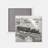 ナンタケット鉄道 マグネット (正面/裏面)