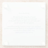 ナンタケット30マイルアウトシーコースター ガラスコースター (裏面)