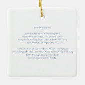 ナンタケット30マイルアウトシーセラミックオーナメント セラミックオーナメント (正面)