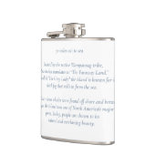 ナンタケット30マイルアウトシーフラスコ フラスク (左)