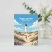 ナンタケット アメリカ ポストカード (スタンド正面)