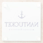 ナンタケット ガラスコースター (裏面)