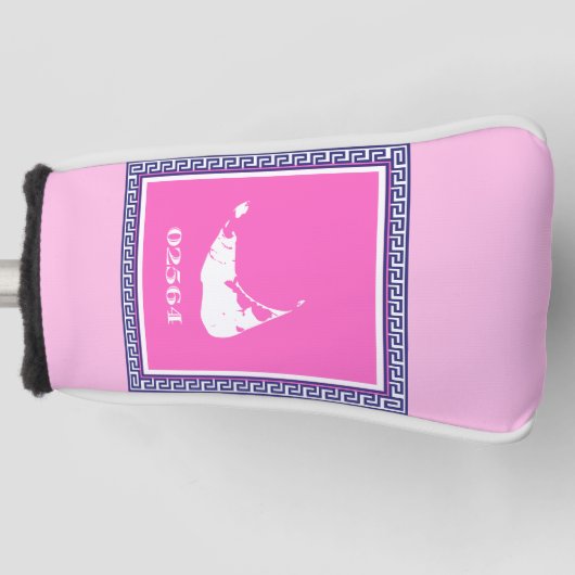 ナンタケット（スコンセット）パターヘッドカバー ゴルフヘッドカバー (正面)