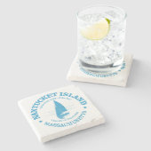 ナンタケット ストーンコースター (横)