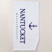 ナンタケット ビーチタオル (正面)