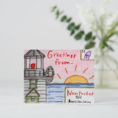 「ナンタケット」ポストカード ポストカード (スタンド正面)