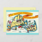 ナンタケット マーサズ・ヴィニヤード ポストカード (正面/裏面)