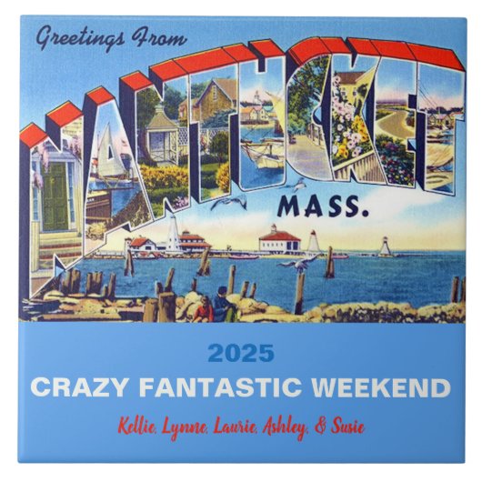 ナンタケット メモリ タイル (正面)