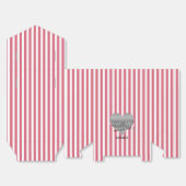 ナンタケット レッド アンド ホワイト パーティーフェイバーボックス フェイバーボックス (見開き)