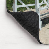 ナンタケット。古木製灯台 マウスパッド (コーナー)