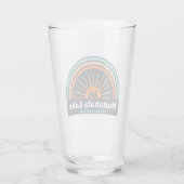 ナンタハラレイクノースカロライナ虹 タンブラーグラス (裏面)