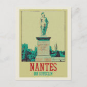 ナントデュゲクリンツァルフランス ポストカード (正面)