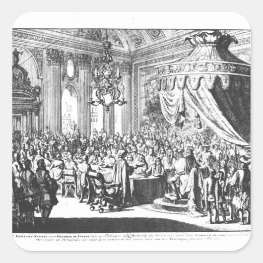 ナント令の取消 スクエアシール (正面)