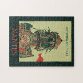 ナント・フランス、サントクロワの鐘楼 ジグソーパズル (横)