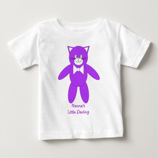 ナンナズリトル・ダーリング ベビーTシャツ (正面)