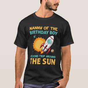 ナンニーオブザ誕生日ボーイのまわりにSの2番目の旅 Tシャツ