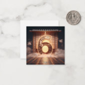 ナンバーゲーム – 6のカード ノートカード (正面/裏面インサイチュ)